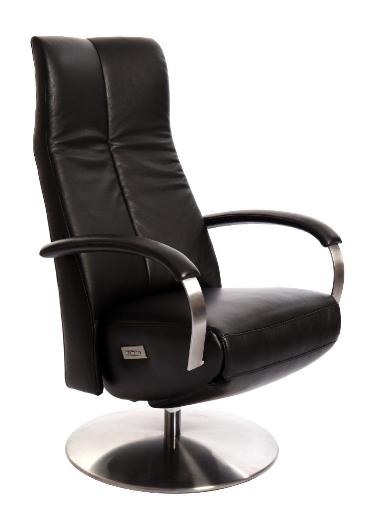 Moderne relaxstoel van Pluijm Relaxstoelen met verstelbare hoofdsteun en motorische functies voor optimaal zitcomfort
